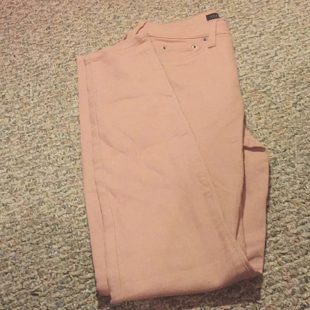 Aeropostale light pink high waisted jegging